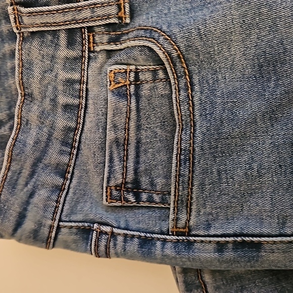 Forever 21 skinny Jean size 30 women jeans boyfriend blue jeans streetwear retro - Picture 8 of 16